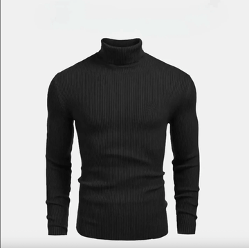 Classic Turtleneck Pullover for Men