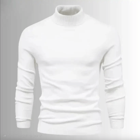 Classic Turtleneck Pullover for Men